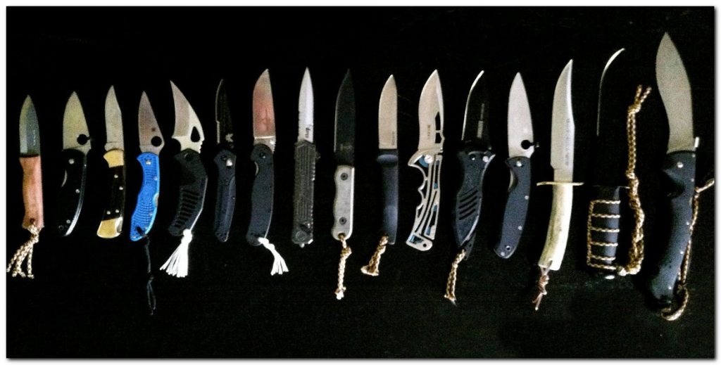 OTF knifes collection